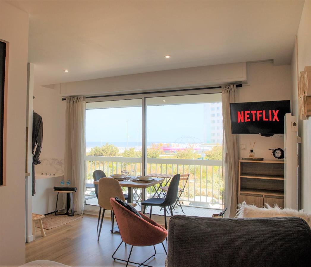 Tresor D'opale T1 Vue Balneo-spa Parking Prive Wifi Netflix 3 Pers Berck