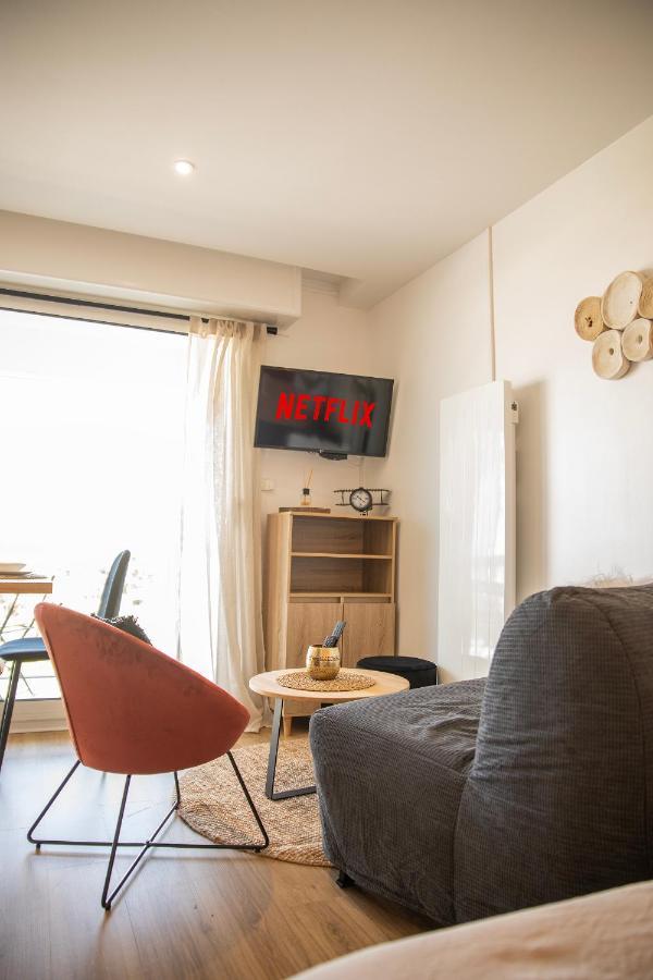 Tresor D'opale T1 Vue Balneo-spa Parking Prive Wifi Netflix 3 Pers Apartment